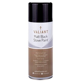 Valiant FIR170 Stove Paint - Matt Black