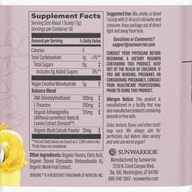 Sunwarrior Creatine Monohydrate Powder for Women | Muscle Building Pre Workout Vegan Keto Friendly Micronized & Easily Mixes 300g Tub (50 Serve) Yuzu Coconut Flavored Active Creatine