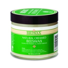 Natural Creamed Beeswax, 8 oz.