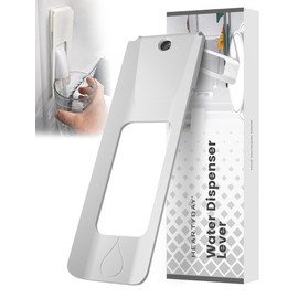 heartybay Water Dispenser Lever for Refrigerator Interior, [One-handed Portable Operation] Premium Replacement Handed Water Dispensing Lever for Whirlpool and Other Models (Screw-On Style)