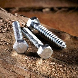 M8 A2 Stainless Coach Screw Hex Hexagon Head Wood Screws Lag Bolt 8mm DIN 571 by MultiScrew - Corrosion Resistant (10, M8 x 70mm)