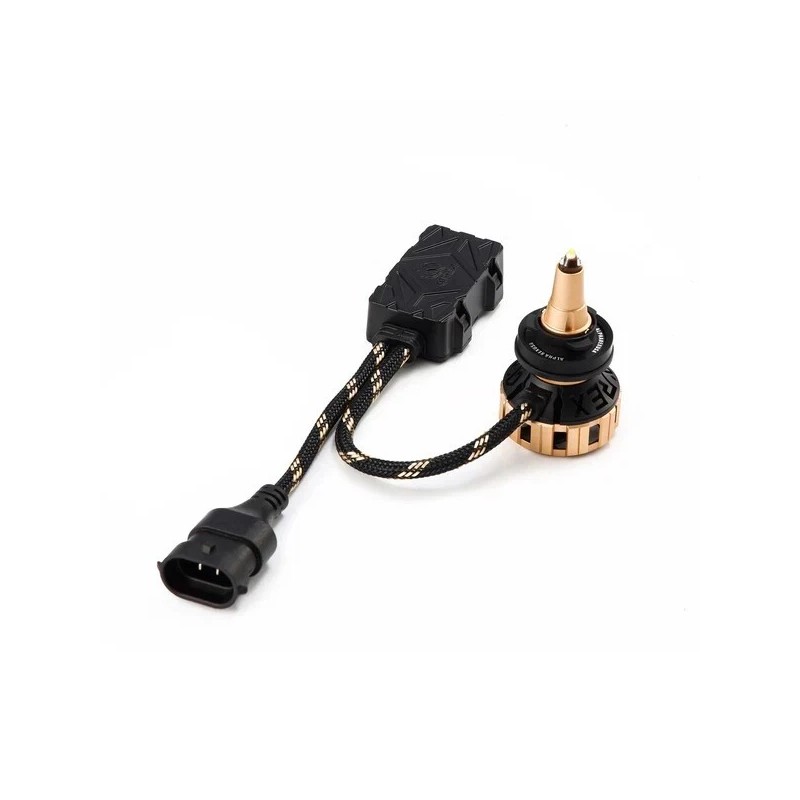 AlphaRex 1x Pair H7 AlphaRex Gold Ammo Panoramic LED Light