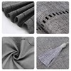 Dark Gray Table Runner, 12.5*70.8 inches Boho Table Runner with