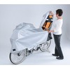 Kawadomi Seisakusho KW-379AS/SL-3 Wind Prevention Cycle Cover, High Back Compatible,