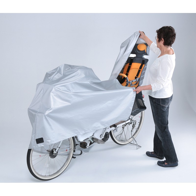 Kawadomi Seisakusho KW-379AS/SL-3 Wind Prevention Cycle Cover, High Back Compatible,