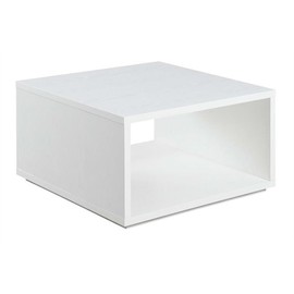Convenience Concepts Northfield Admiral Square Coffee Table, White