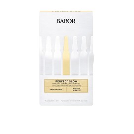 BABOR Perfect Glow, Serum Ampullen für das Gesicht, Mit Glow Pigmenten für einen strahlenden Teint, Vegane Formel, Ampoule Concentrates, 7 x 2 ml