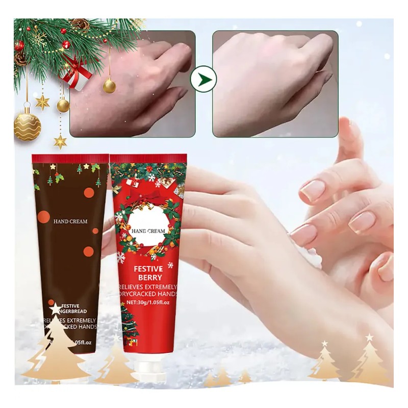 Sets De Regalo Navideños De Crema De Manos Y Crema