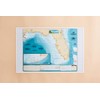 Beautiful Shipwreck Map of Florida and the Eastern Gulf of