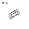 sourcing map Pack of 30 Compression Springs, 304 Stainless Steel,