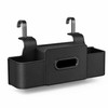 Car Back Seat Organizer for Travel – 4-in-1 ABS Storage