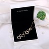 KRUCKEL olympics we are the world 18k Shiny sparkling necklace