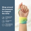 Niupiour 2-Pack Colorful Wrist Brace Compression Support Strap - Adjustable