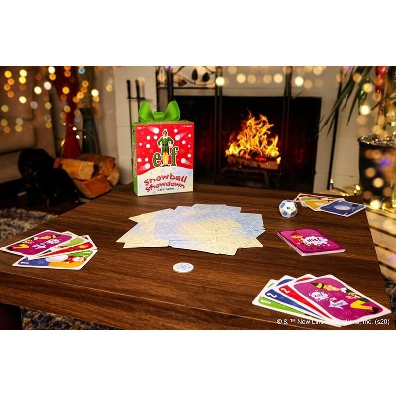 Funko Elf - Snowball Showdown Card Game, Multicolour