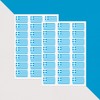 PAPERZIP - Greece Flags (Γαλανόλευκη, Galanólefki) – 48 Stickers for