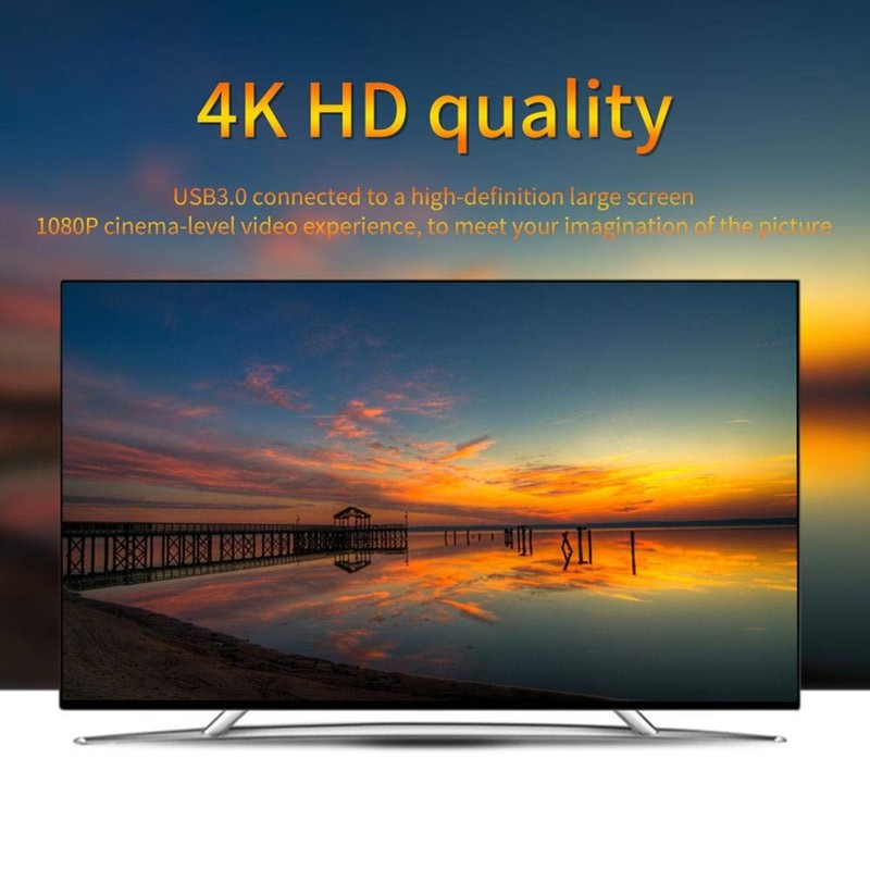 KuWFi 4K HDMI Game Capture Card HDMI to USB3.0 Video