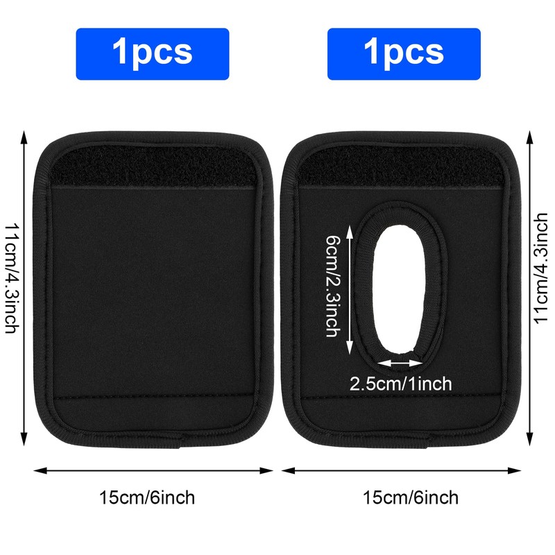 2 Pcs Luggage Handle Wraps Soft Suitcase Handle Wraps Luggage