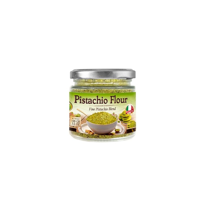 Sanniti Pistachio Flour, 3.5 oz – Fine Pistachio Blend for