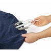 Ideaworks Set of 3 Shirt Saver Hangers, White/Grey, 31 x