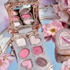 Flower Knows Bunny Garden 6-Color Makeup Palette, Berry Pink
