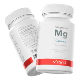 Glicinato De Magnesio Cápsulas 180 Capsulas Pack-2