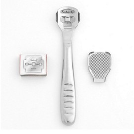 Callus Remover Heel and Sole Exfoliating Corn Cutter (Includes 10 Replacement Blades) / 굳은살 제거기 발뒤꿈치 발바닥 각질 제거 콘커터(교체날 10개 포함)