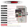 CNCTOPBAOS VFD Frequency Inverter 1.5KW 2HP,Single Phase to 3 Phase