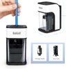 Eagle Electric Pencil Sharpener, Heavy Duty Helical Blade, Auto-stop Safety