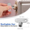 AOBETAK Radiator Bleed Key, Pack of 2 Solid Radiator Keys,