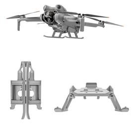 LICHIFIT Foldable Landing Gear for DJI Mini4 Pro Drone Extended Legs Height Enhancement Stand Heightening Bracket Kickstand for DJI Mini4 Pro