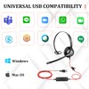Callez USB Headset with ENC 2 Noise Cancelling Mics for