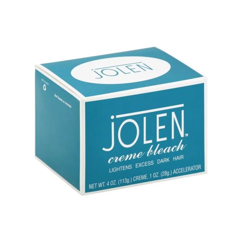 Jolen Creme Bleach Lightens Dark Hair Fast Gentle Effective Formula