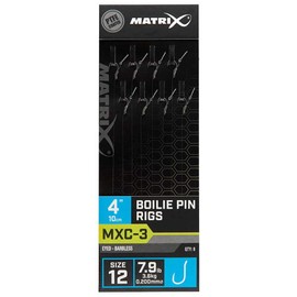Matrix MXC-3 Boilie Pin Rigs (Size 12)