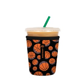 Sok It Java Sok Iced Coffee & Cold Soda Insulated Neoprene Cup Sleeve (Slam Dunk, Small: 16-20oz)