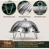 Premium 304 Stainless Steel Foldable Steamer for Cooking – Expandable