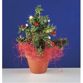 Rulke Rulke040911 3.5 V Mini Christmas Tree with 4 Pears