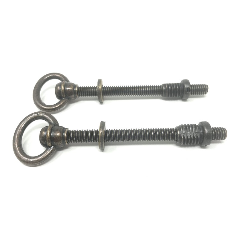 Metal Magery Antique Brass Swivel Mirror Screws Cheval Mirror Swing