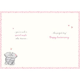 Regal Publishing Anniversary Card, Wishing a Very Happy Anniversary To You Both - 9 x 6 inches