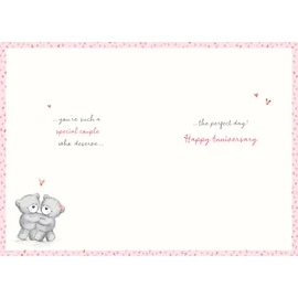 Regal Publishing Anniversary Card, Wishing a Very Happy Anniversary To You Both - 9 x 6 inches