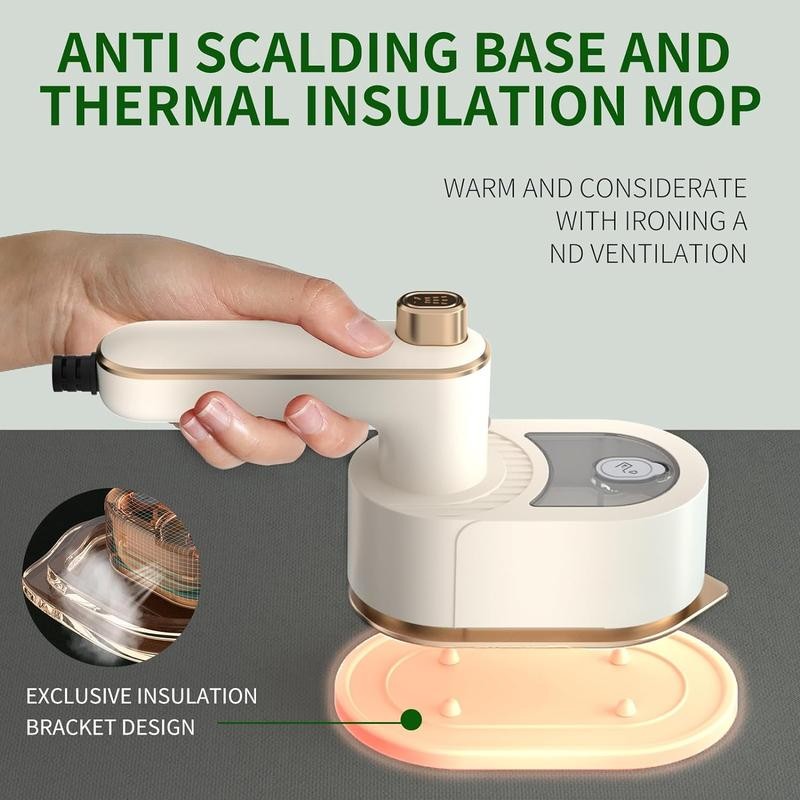 Portable Travel Steamer & Mini Steam Iron for Clothes –