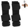 hllonn 2 PCS Adjustable Universal Utensil Holder Cuff - Black