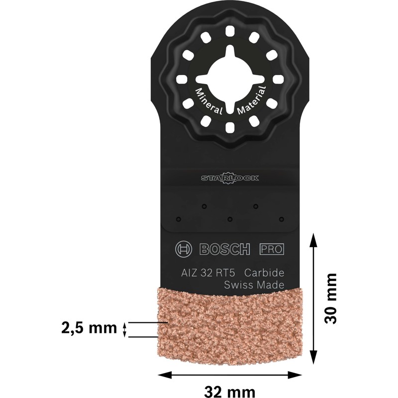 Bosch 1 x Pro Multi Material AIZ 32 RT5 Blade