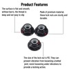 10 PCS Hex Self Lock Nuts M2 CNC Aluminum Flanged