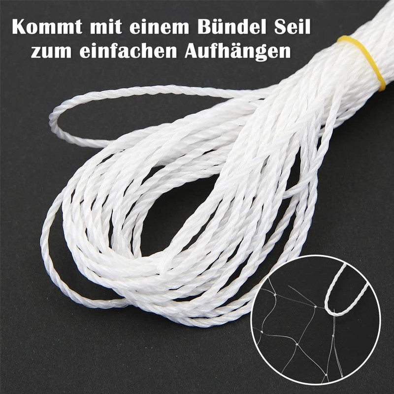 Geluode Cat Safety Net for Balcony and Window, Transparent Cat