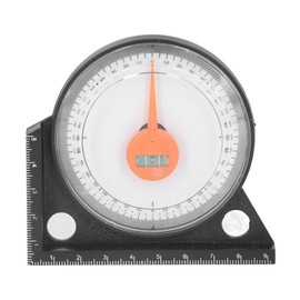 Angle Finder, Magnetic Angle Locator Angle Locator Tool Angle Finder High Accuracy Sturdy Plastic Clear Scale Easy Magnetic Angle Locator