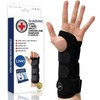 Doctor Developed Carpal Tunnel Syndrome Night Wrist Bandage LEFT