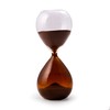 Bey-Berk Phillip 60-Minute Sand Timer (Amber), 9.5" Dual-Tone and Clear