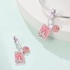 QIKAOLA 925 Sterling Silver Charm Beads for Women Pendants Beads