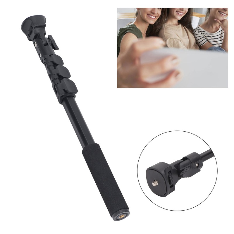 4 Section Extendable Monopod Selfie Stick Portable Handheld Selfie Stick