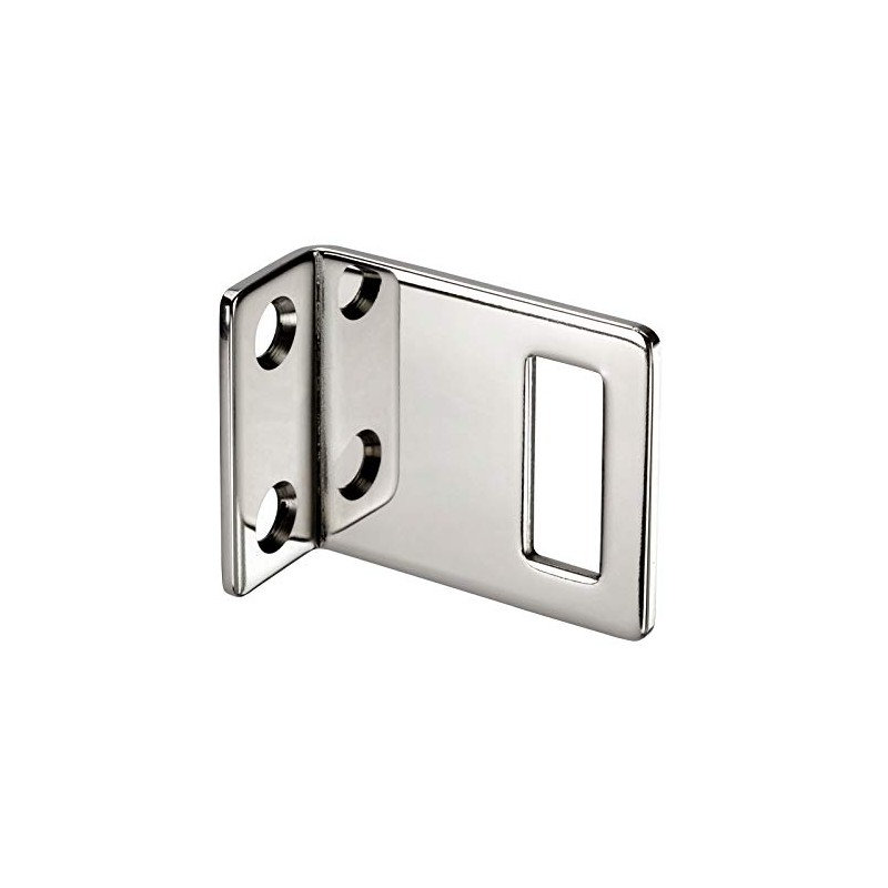 Cubicle Lock Keep Polished for 13mm Partition in Stainless Steel